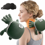 GlowTek Hand-Shaped Heated Neck & Shoulder Massager – Multi-Zone Therapy Device
